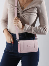 Cross Body Tas Maastricht Leder Nathan baume Roze mondrian 4-vue-porte